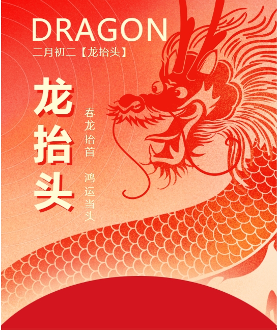 二月二龍?zhí)ь^，春龍振翅鴻運啟 —— 佳木斯網云信息科技有限公司與您共迎新春盛景